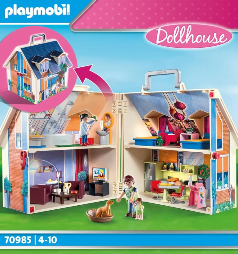 Dollhouse 70985 Casa Muñecas Maletín 9