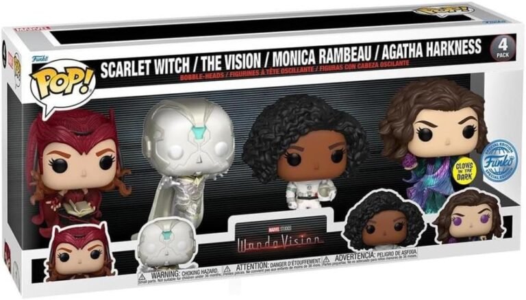 Funko Pop! Movie Wanda Vision Glow - Figuras (4 unidades) 1
