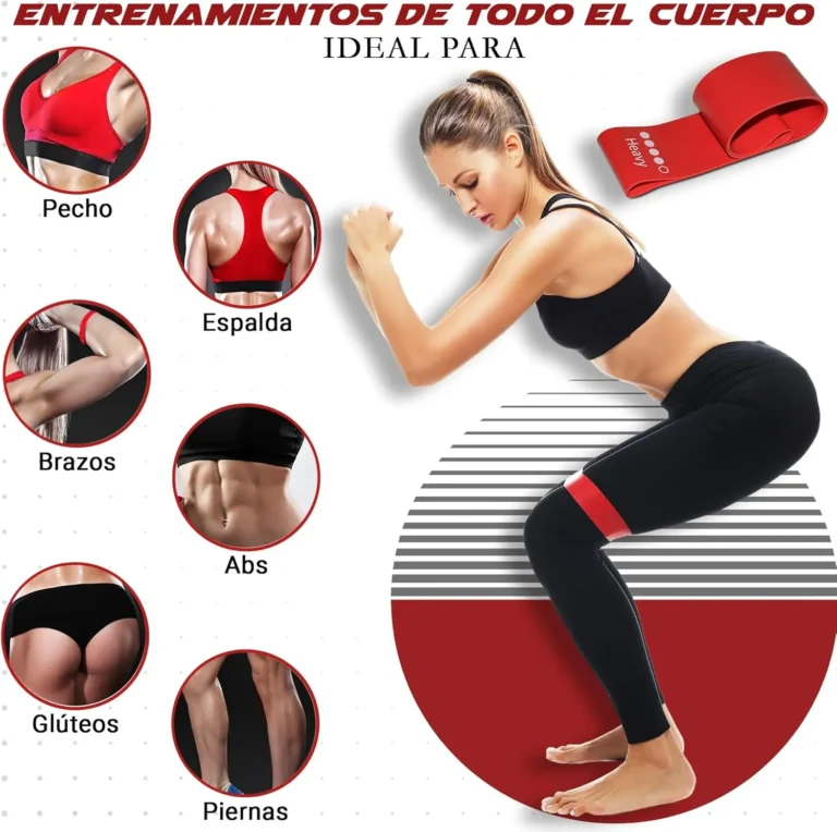 Gomas elásticas musculación + comba + Bandas de Resistencia 5