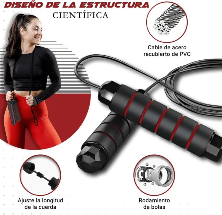 Gomas elásticas musculación + comba + Bandas de Resistencia 6