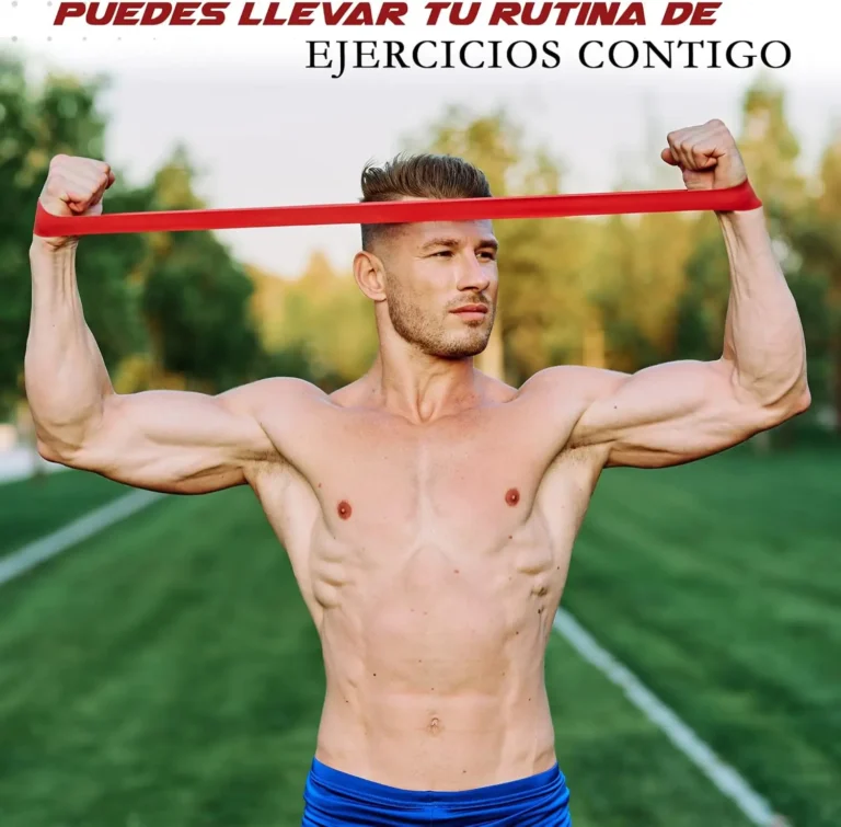 Gomas elásticas musculación + comba + Bandas de Resistencia 7
