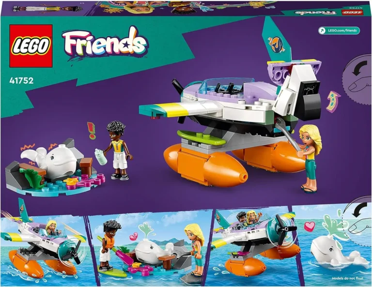 LEGO 41752 Friends Avión de Rescate Marítimo 10