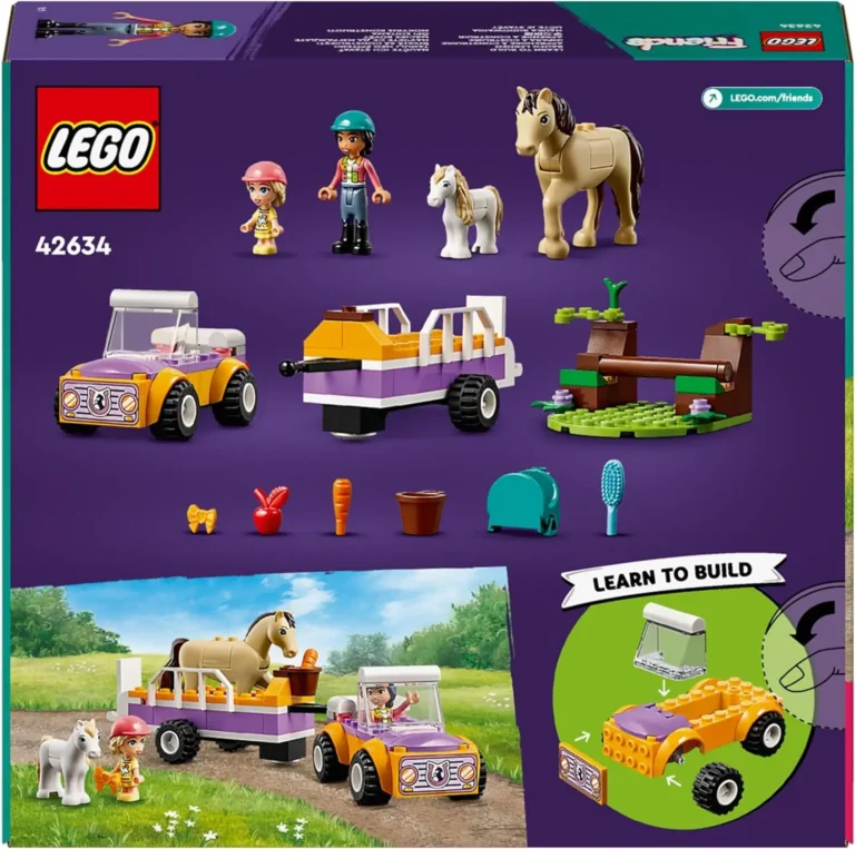 LEGO 42634 Friends Remolque para Caballo y Poni 9