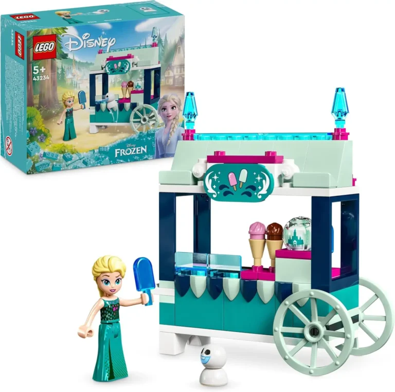 LEGO 43234 Disney Frozen Delicias Heladas de Elsa, Carrito de Helados 1