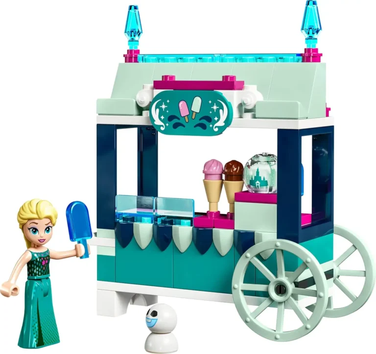 LEGO 43234 Disney Frozen Delicias Heladas de Elsa, Carrito de Helados 4