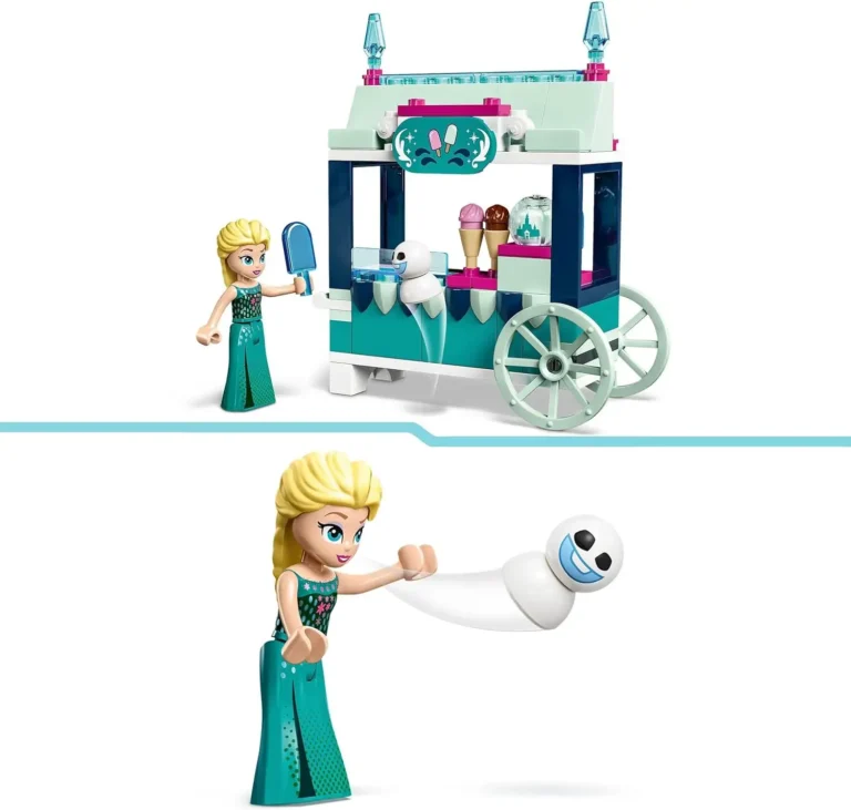 LEGO 43234 Disney Frozen Delicias Heladas de Elsa, Carrito de Helados 5