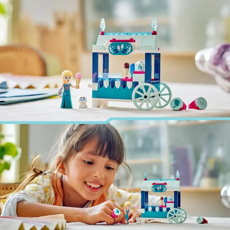 LEGO 43234 Disney Frozen Delicias Heladas de Elsa, Carrito de Helados 7