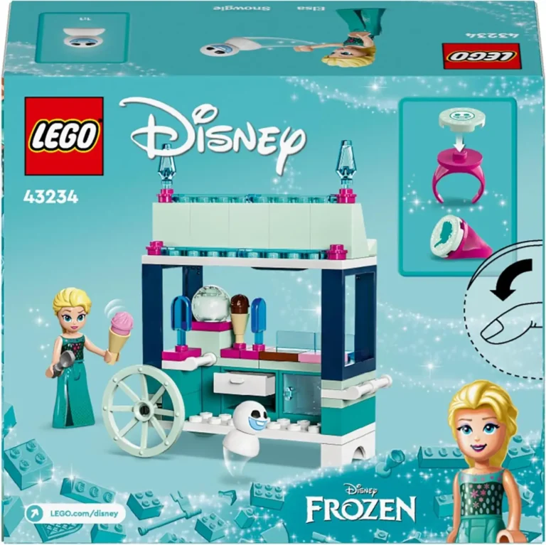 LEGO 43234 Disney Frozen Delicias Heladas de Elsa, Carrito de Helados 9