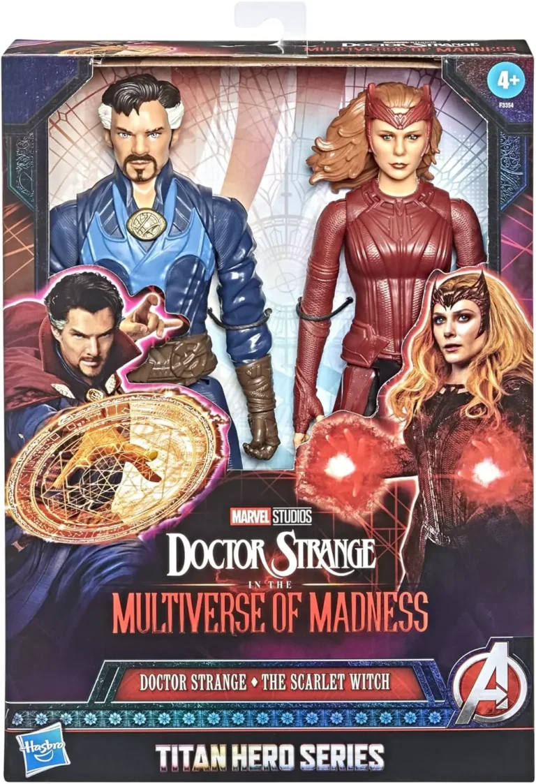 Marvel Avengers Titan Hero Series, Doctor Strange The Scarlet Witch 2-Pack 3