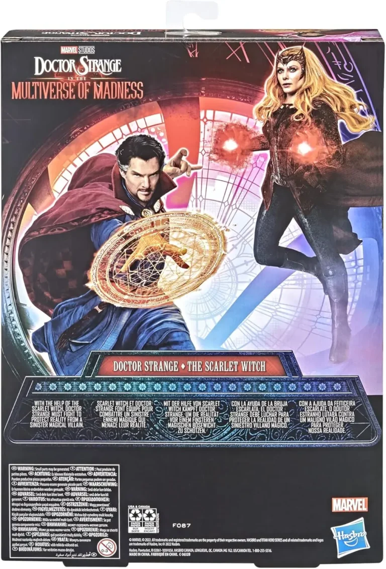 Marvel Avengers Titan Hero Series, Doctor Strange The Scarlet Witch 2-Pack 4